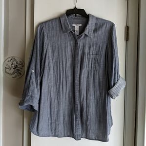 Liz Claiborne Cotton "Jean" shirt